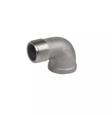 1/2" STAINLESS STEEL 90 ST ELBOW