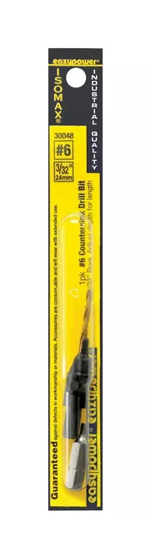 #6 Screw Countersink Drill Bit, 3/32 In.