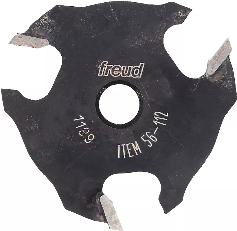 Freud 1/4 In. X 1/4 In. L Carbide Tipped Three Wing Slotting Cutter 1 Pk