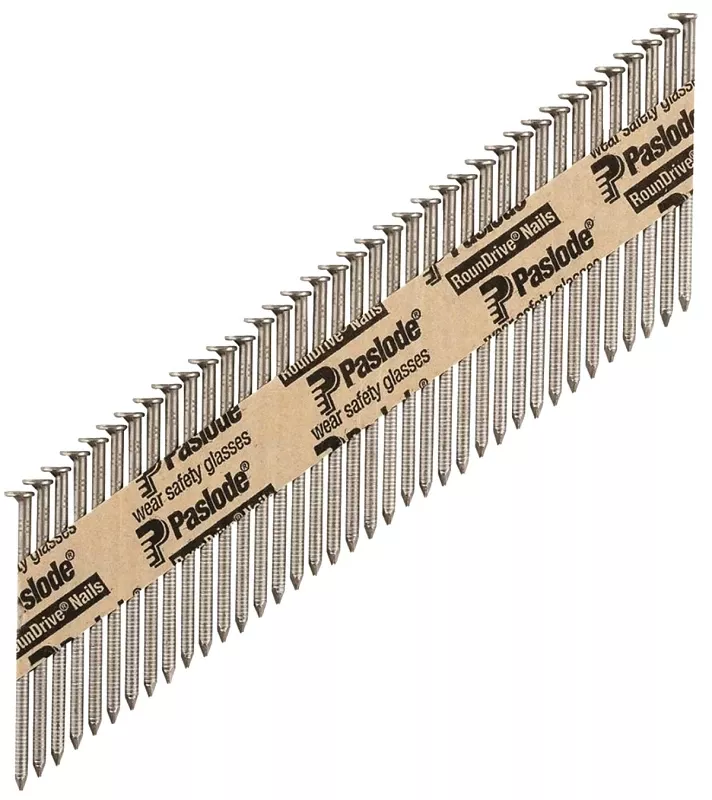 Paslode RounDrive 2-3/8 In. L Angled Strip Brite Framing Nails 30 Deg 1 Pk