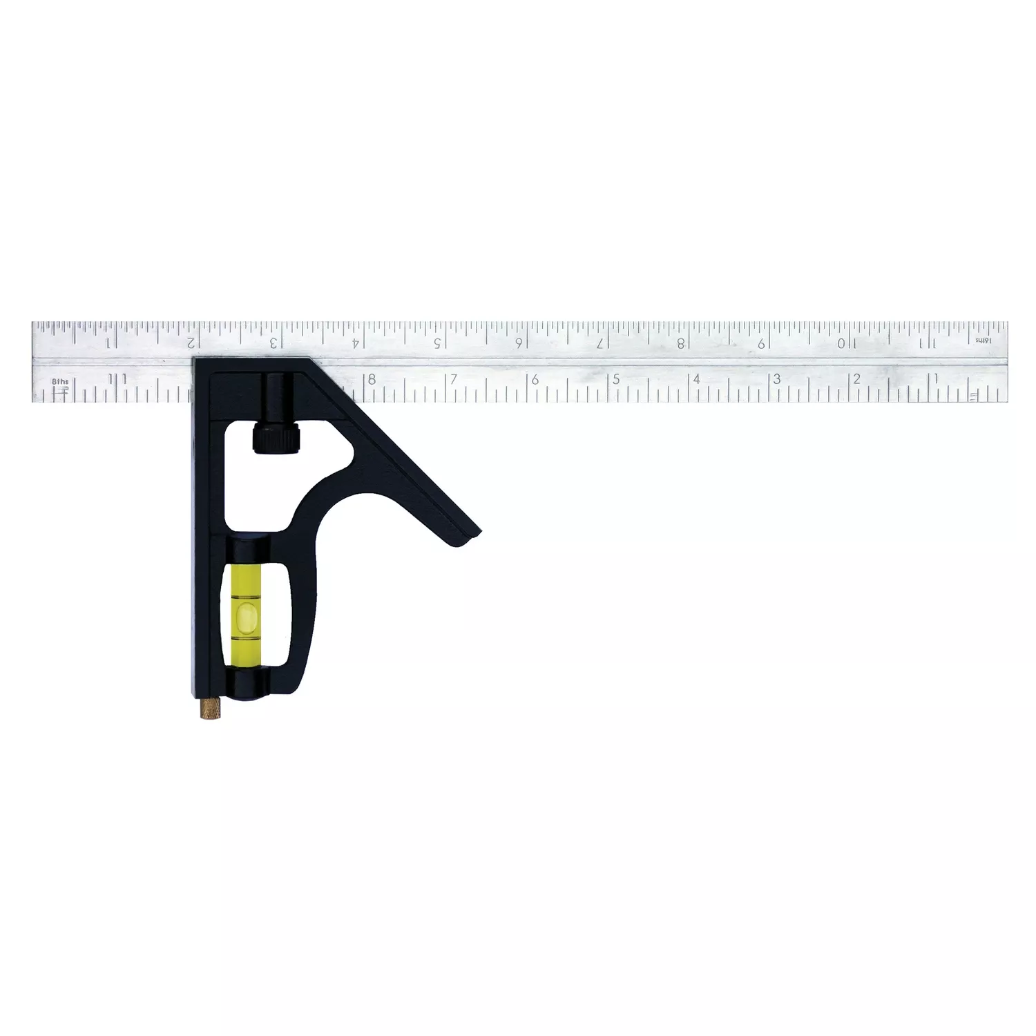Zinc Combination Square, 12-In.