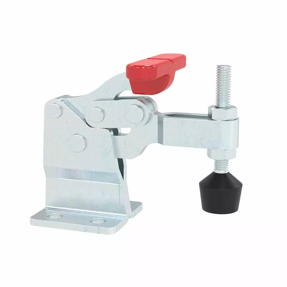 Zinc plated steel horizontal toggle clamp (893-202)